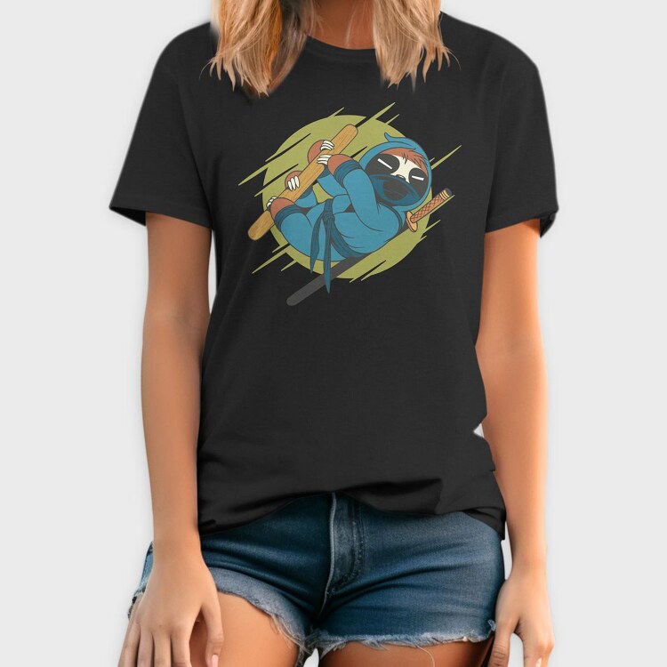 Sloth Ninja, Tricou Barbati (Unisex)
