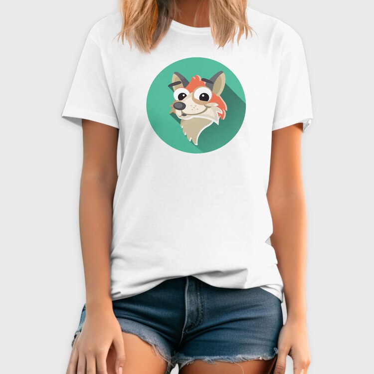 Fox Face Icon, Tricou Barbati (Unisex)