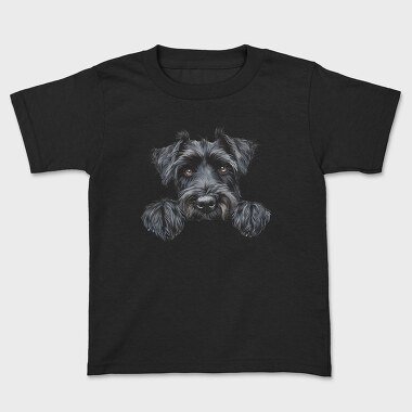 Giant Schnauzer Peek, Tricou Copii