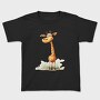 Giraffe Smiling Face, Tricou Copii