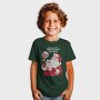 Cat Santa Claus Christmas Xmas, Tricou Copii