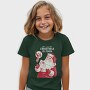 Cat Santa Claus Christmas Xmas, Tricou Copii
