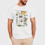 Cottagecore Lifestyle Elements Collection, Tricou Barbati (Unisex)