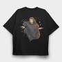 Mystical Woman Magic Fantasy, Tricou Oversize Barbati (Unisex)