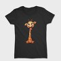 Giraffe Sticking Tongue Out, Tricou Femei