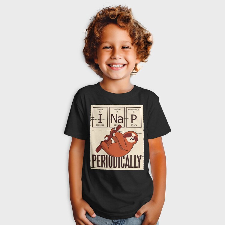 Nap Periodically Sloth, Tricou Copii