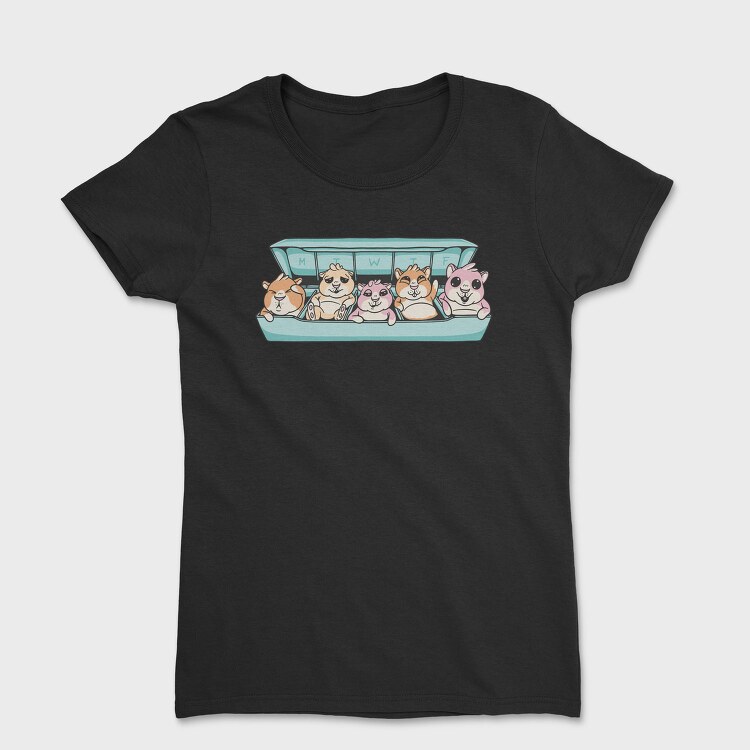 Guinea Pig Pill Organizer, Tricou Femei