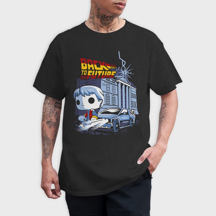 Back to the Future, Tricou Barbati (Unisex)