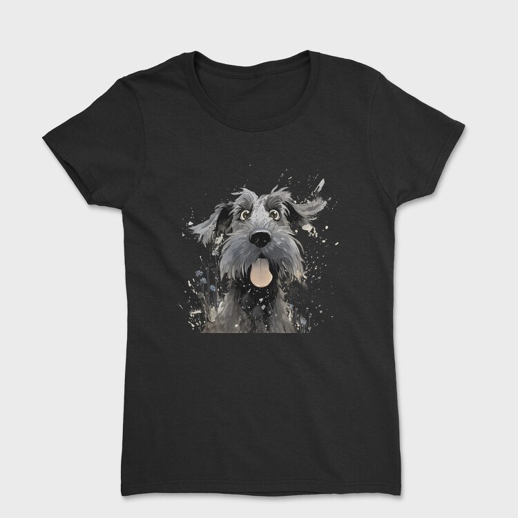 Giant Schnauzer Smile, Tricou Femei