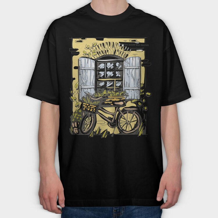 Cottagecore Lifestyle Home Collection, Tricou Oversize Barbati (Unisex)