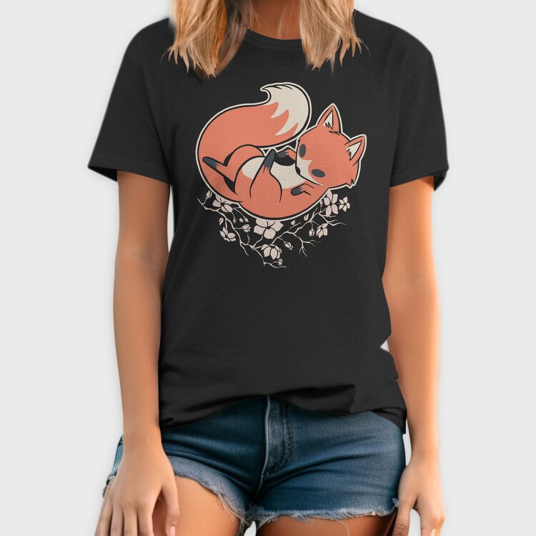 Fox Sakura, Tricou Barbati (Unisex)