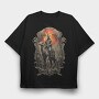 Dark King Paimon, Tricou Oversize Barbati (Unisex)