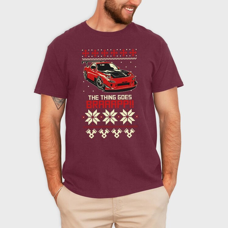 RX7 UGLY SWEATER, Tricou Barbati (Unisex)