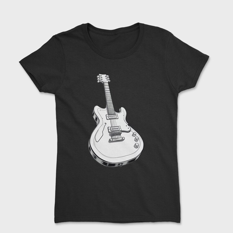 Guitar Draw, Tricou Femei