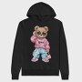 Girl Bear Sunglasses, Hanorac Oversize Barbati (Unisex)