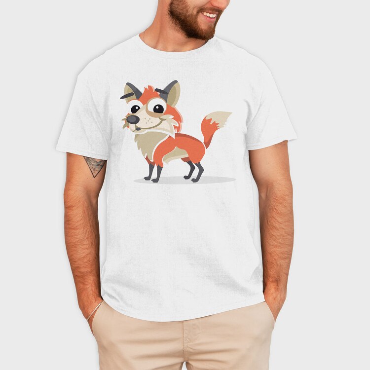 Fox Tail Twist, Tricou Barbati (Unisex)