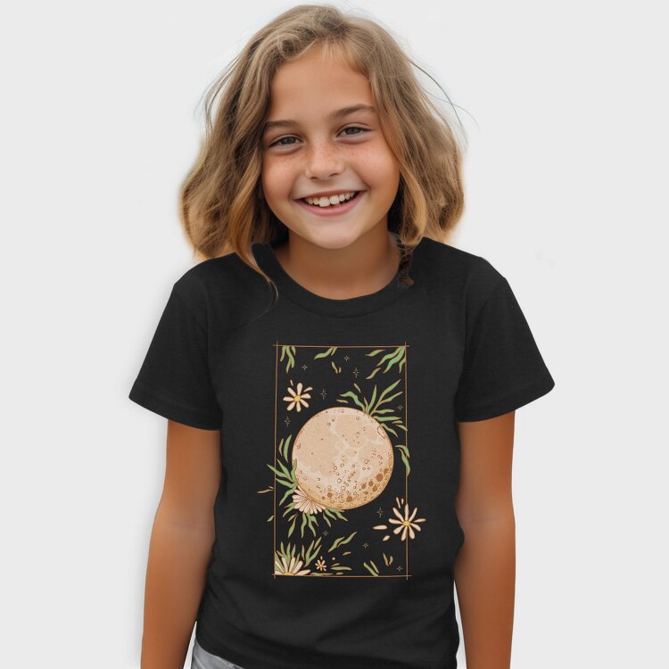 Cottagecore Moon, Tricou Copii