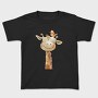 Giraffe Bird Stack, Tricou Copii