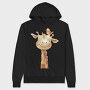 Giraffe Bird Stack, Hanorac Oversize Barbati (Unisex)