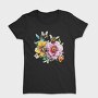 Bees Flowers Sublimation, Tricou Femei