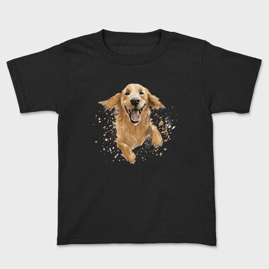 Golden Retriever Smile, Tricou Copii
