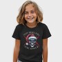 Santa Skull Holiday Christmas, Tricou Copii