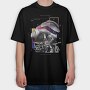 Statue Carrying Weight Creative Weltschmerz, Tricou Oversize Barbati (Unisex)
