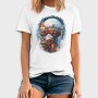 Santa Through The Sky Steampunk Globe, Tricou Barbati (Unisex)