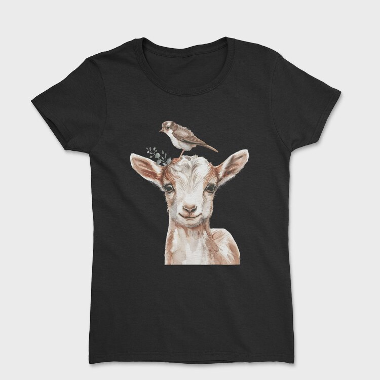 Goat Bird Friendship, Tricou Femei