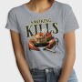 Sarcastic Crab Smoking, Tricou Femei