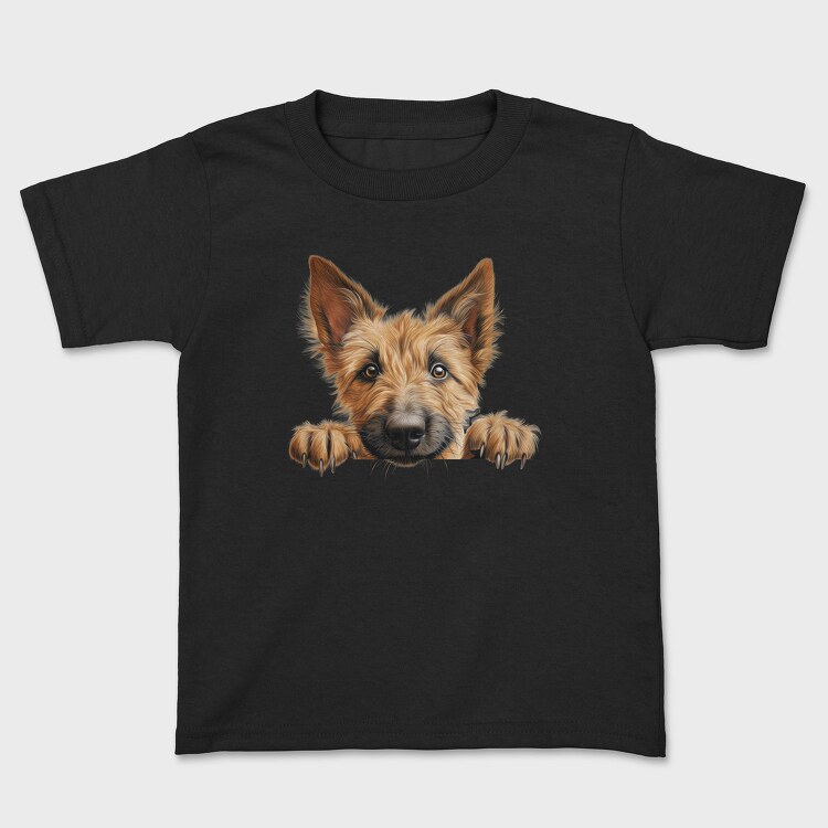 Berner Shepherd Peeking, Tricou Copii