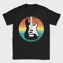 Guitar Retro, Tricou Barbati (Unisex)