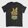 Steampunk Inspired Butterfly Lotus, Tricou Barbati (Unisex)