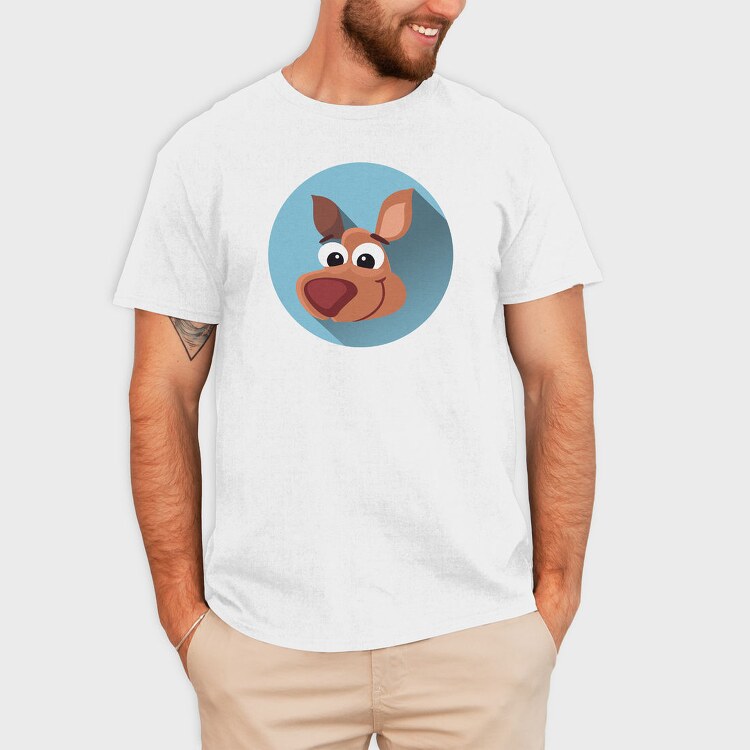 Scooby Smiley, Tricou Barbati (Unisex)