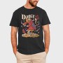 Satanic Cat Animal In Hell Cute Goth 07, Tricou Barbati (Unisex)