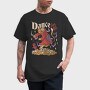 Satanic Cat Animal In Hell Cute Goth 07, Tricou Barbati (Unisex)