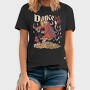 Satanic Cat Animal In Hell Cute Goth 07, Tricou Barbati (Unisex)