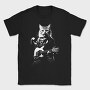 Guitar Cat, Tricou Barbati (Unisex)