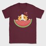 Guinea Pig Watermelon, Tricou Barbati (Unisex)