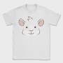 Guinea Pig Face, Tricou Barbati (Unisex)