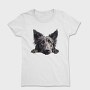 Belgian Sheepdog Peeking, Tricou Femei