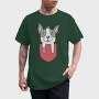 French Bulldog Pocket, Tricou Barbati (Unisex)