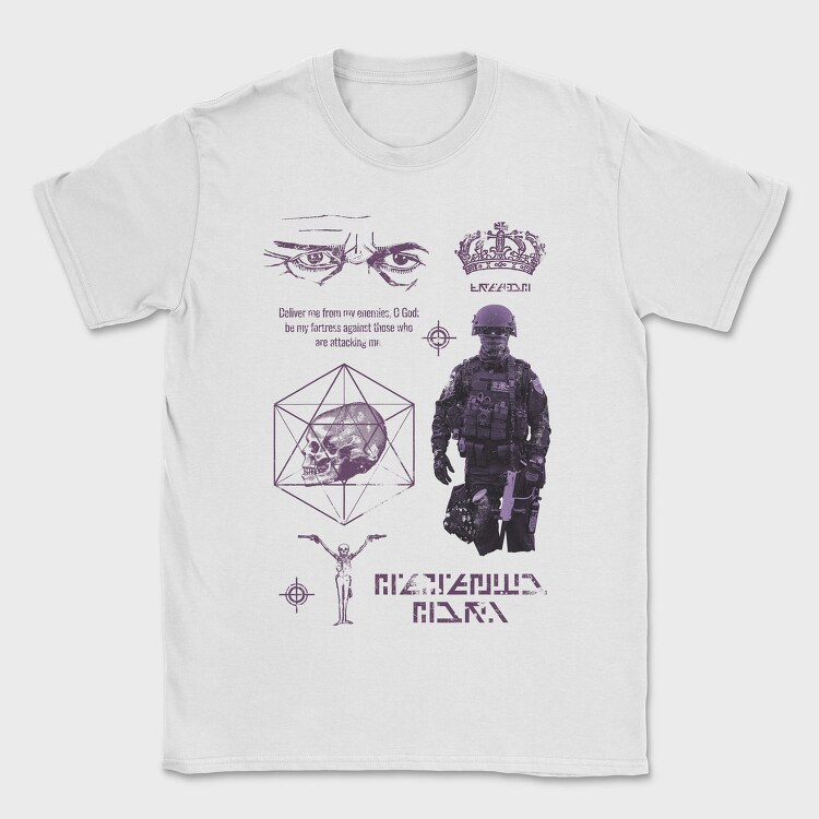 Grounge Defense, Tricou Barbati (Unisex)