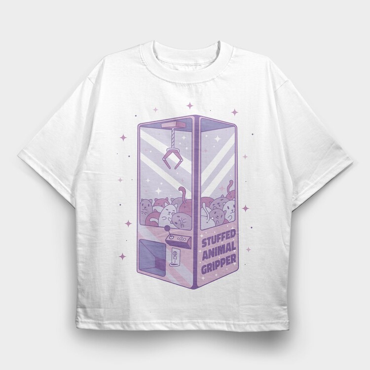 Gripping Machine, Tricou Oversize Barbati (Unisex)