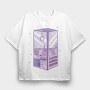 Gripping Machine, Tricou Oversize Barbati (Unisex)