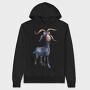 Goat Eyes Up, Hanorac Oversize Barbati (Unisex)
