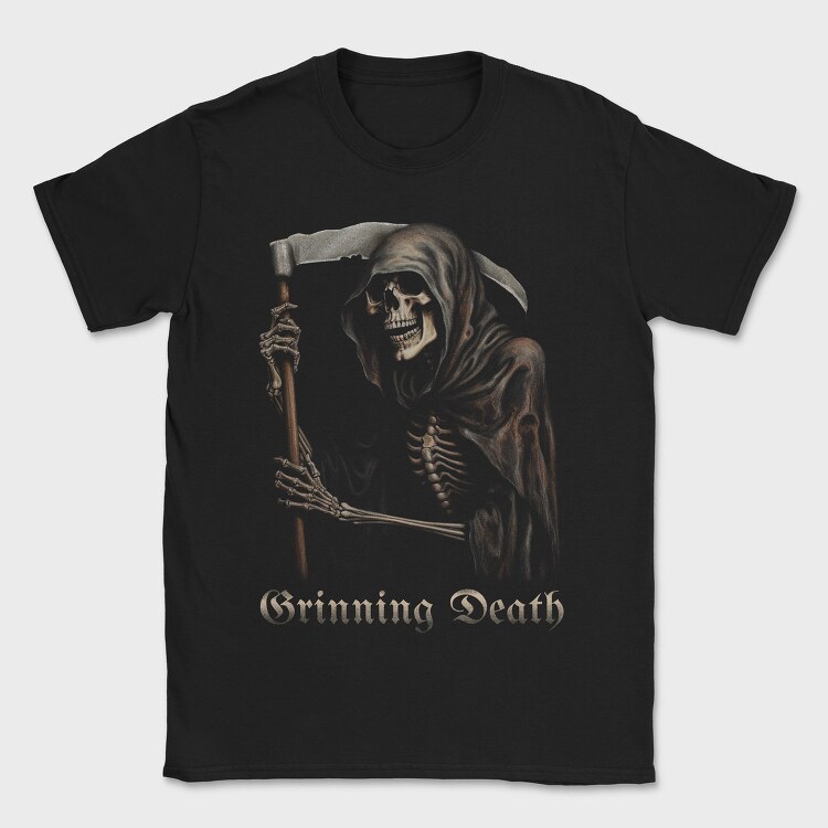 Grinning Death, Tricou Barbati (Unisex)