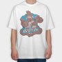 Gorilla Chess, Tricou Oversize Barbati (Unisex)