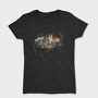 Bison Forest Silhouette, Tricou Femei