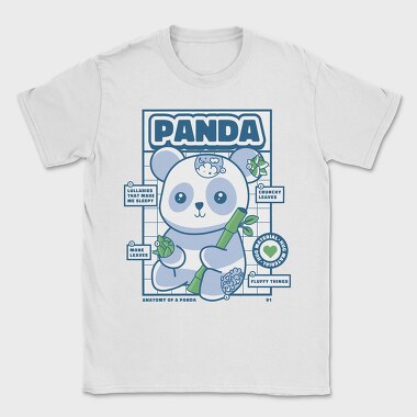 Panda Bear Animal Anatomy, Tricou Barbati (Unisex)